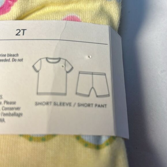 Janie and Jack 100049408 Good Night Short Pajama in Sunglass Stars size 2T NWT - Picture 9 of 9
